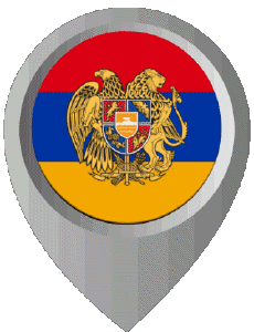 Bandiere Asia Armenia Perno di posizione 