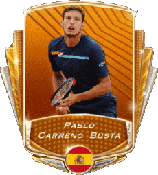 Sportivo Tennis - Giocatori Spagna Pablo Carreno Busta 