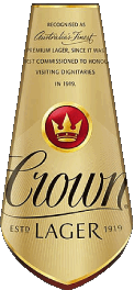 Drinks Beers Australia Crown-Lager 