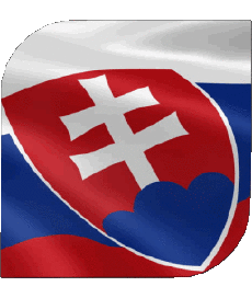 Banderas Europa Eslovaquia Plaza 