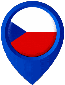 Bandiere Europa Repubblica Ceca Perno di posizione 