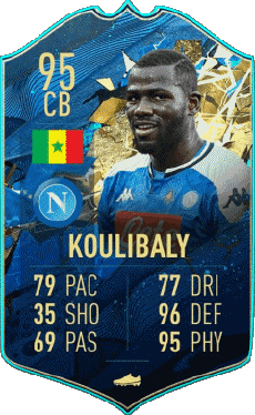 Multimedia Videospiele F I F A - Karten Spieler Senegal Kalidou Koulibaly 