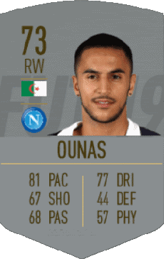 Multi Media Video Games F I F A - Card Players Algeria Adam Ounas 