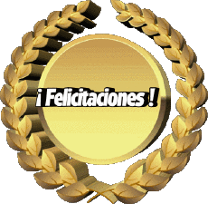 Messagi Spagnolo Felicitaciones 10 