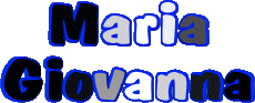 Prénoms FEMININ - Italie M Composé Maria Giovanna 