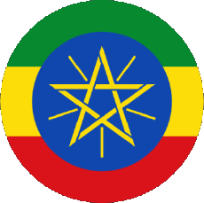 Bandiere Africa Etiopia Tondo 