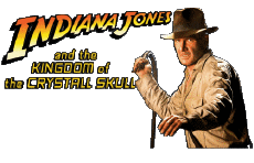Multimedia Film Internazionale Indiana Jones E il Regno del Tescho di Cristallo Logo Inglese 