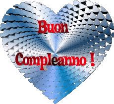 Messages Italien Buon Compleanno Cuore 006 