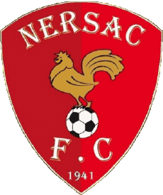 Sports FootBall Club France Logo Nouvelle-Aquitaine 16 - Charente FC Nersac 