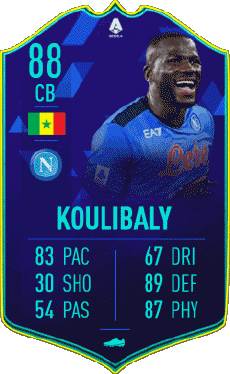 Multi Media Video Games F I F A - Card Players Senegal Kalidou Koulibaly 