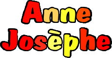 First Names FEMININE - France A Composed Anne Josèphe 