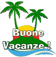 Mensajes Italiano Buone Vacanze Fondo transparente 01 