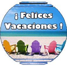 Mensajes Español Felices Vacaciones Fondo transparente 02 