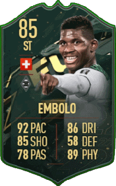 Video Games F I F A - Card Players Switzerland Breel Embolo 