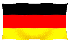 Drapeaux Europe Allemagne Ondulation 