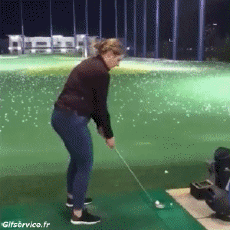 Humour - Fun Sports Golf Gamelle - Fail 