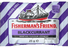 Blackcurrant-Essen Süßigkeiten Fisherman's Friend 