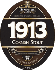 1913-Boissons Bières Royaume Uni St Austell 