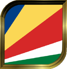 Bandiere Africa Seychelles Quadrato 