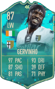 Multimedia Videogiochi F I F A - Giocatori carte Costa d'Avorio Gervais Yao Kouassi - Gervinho 