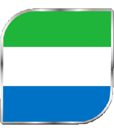Banderas África Sierra Leone Plaza 