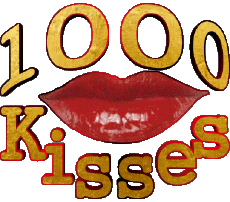 Messages English Kisses 1000 