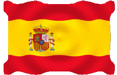 Bandiere Europa Spagna Sventola 