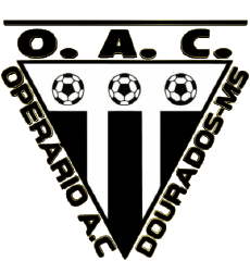 Sports Soccer Club America Logo Brazil Mato Grosso do Sul Operario Dourados 