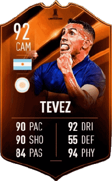 Multi Media Video Games F I F A - Card Players Argentina Carlos Tévez 