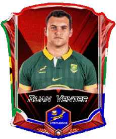 Sports Rugby - Players South Africa Team 2025 Ruan Venter 