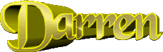 First Names MASCULINE -  UK - USA - IRL - AUS - NZ D Darren 