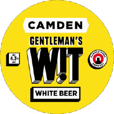 Gentleman's White beer-Bevande Birre UK Camden Town Gentleman's White beer