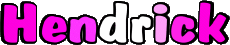 Nombre MASCULINO - Francia H Hendrick 