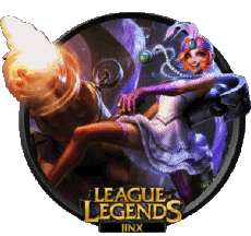 Jinx-Multimedia Vídeo Juegos League of Legends Iconos - Personajes 2 