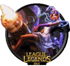 Jinx-Multimedia Videospiele League of Legends Symbole - Zeichen 2 