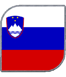 Fahnen Europa Slowenien Platz 