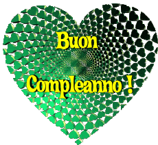 Mensajes Italiano Buon Compleanno Cuore 009 
