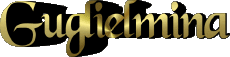 Prénoms FEMININ - Italie G Guglielmina 
