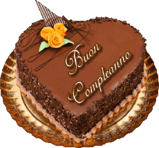 Nachrichten Italienisch Buon Compleanno Dolci 002 