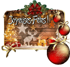 Messages Français Joyeuses Fêtes (Noël) Serie 13 