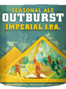 Outburst imperial IPA-Bebidas Cervezas USA Pyramid Outburst imperial IPA