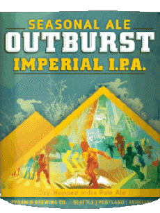 Outburst imperial IPA-Boissons Bières USA Pyramid 