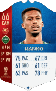 Multi Média Jeux Vidéo F I F A - Joueurs Cartes Arabie Saoudite Mohamed Kanno 