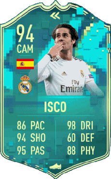 Multimedia Videospiele F I F A - Karten Spieler Spanien Isco - Francisco Román Alarcón Suárez 