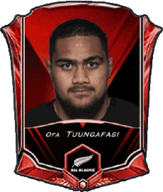 Deportes Rugby - Jugadores Nueva Zelanda Ofa Tuungafasi 