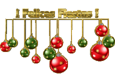 Messages Spanish Felices Fiestas Serie 08 