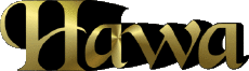 Nombre FEMENINO - Magreb Musulmán H Hawa 
