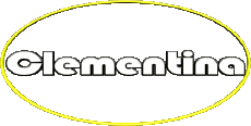 Prénoms FEMININ - Italie C Clementina 