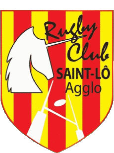 Sports Rugby Club France Logo Dept 50 RC Saint-Lô Agglo 