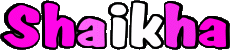 Vorname WEIBLICH - Maghreb Muslim S Shaikha 